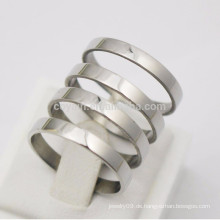 Lange Silber Edelstahl Mode Spiral Finger Ring für Frauen